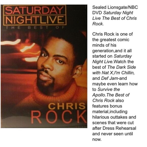 Saturday Night Live Chris Rock The Best Of NEW DVD Features Photo Gallery - Picture 3 of 3